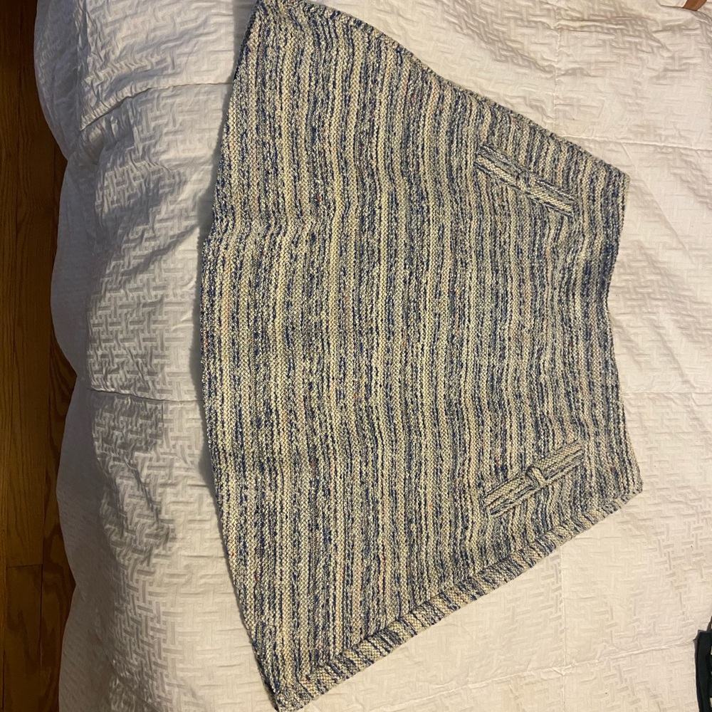 Loft small knit skirt with pockets